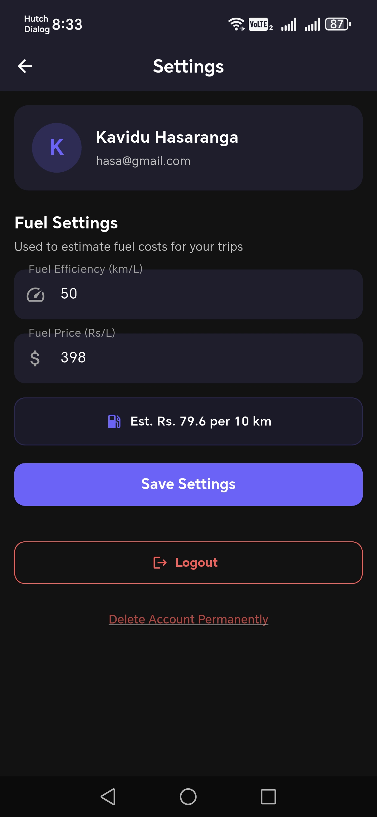RiderWatch - Riders Net Profit Watch App screenshot 6